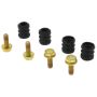 CENTRIC PARTS 105.06450 Posi Quiet Ceramic Brake Pads with Shims and Hardware