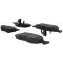 CENTRIC PARTS 105.06480 Posi Quiet Ceramic Brake Pads with Shims and Hardware