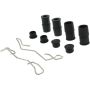 CENTRIC PARTS 105.06480 Posi Quiet Ceramic Brake Pads with Shims and Hardware