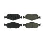 CENTRIC PARTS 105.06480 Posi Quiet Ceramic Brake Pads with Shims and Hardware
