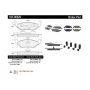 CENTRIC PARTS 105.06620 Posi Quiet Ceramic Brake Pads with Shims and Hardware