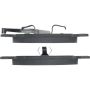 CENTRIC PARTS 105.06620 Posi Quiet Ceramic Brake Pads with Shims and Hardware