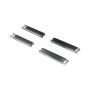 CENTRIC PARTS 105.06670 Posi Quiet Ceramic Brake Pads with Shims and Hardware