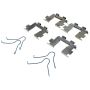 CENTRIC PARTS 105.06680 Posi Quiet Ceramic Brake Pads with Shims and Hardware