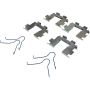 CENTRIC PARTS 105.06680 Posi Quiet Ceramic Brake Pads with Shims and Hardware