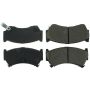 CENTRIC PARTS 105.06680 Posi Quiet Ceramic Brake Pads with Shims and Hardware