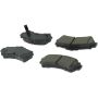 CENTRIC PARTS 105.06690 Posi Quiet Ceramic Brake Pads with Shims and Hardware