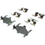 CENTRIC PARTS 105.06690 Posi Quiet Ceramic Brake Pads with Shims and Hardware