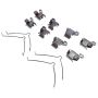 CENTRIC PARTS 105.06720 Posi Quiet Ceramic Brake Pads with Shims and Hardware