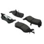 CENTRIC PARTS 105.06740 Posi Quiet Ceramic Brake Pads with Shims and Hardware