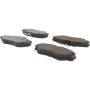 CENTRIC PARTS 105.06760 Posi Quiet Ceramic Brake Pads with Shims and Hardware