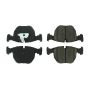 CENTRIC PARTS 105.06810 Posi Quiet Ceramic Brake Pads with Shims and Hardware