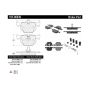 CENTRIC PARTS 105.06830 Posi Quiet Ceramic Brake Pads with Shims and Hardware