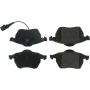 CENTRIC PARTS 105.06871 Posi Quiet Ceramic Brake Pads with Shims and Hardware
