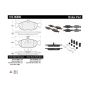 CENTRIC PARTS 105.06880 Posi Quiet Ceramic Brake Pads with Shims and Hardware
