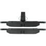 CENTRIC PARTS 105.06881 Posi Quiet Ceramic Brake Pads with Shims and Hardware