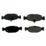 CENTRIC PARTS 105.06881 Posi Quiet Ceramic Brake Pads with Shims and Hardware