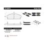 CENTRIC PARTS 105.06910 Posi Quiet Ceramic Brake Pads with Shims and Hardware