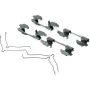CENTRIC PARTS 105.06910 Posi Quiet Ceramic Brake Pads with Shims and Hardware