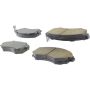 CENTRIC PARTS 105.07000 Posi Quiet Ceramic Brake Pads with Shims and Hardware