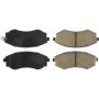 CENTRIC PARTS 105.07000 Posi Quiet Ceramic Brake Pads with Shims and Hardware