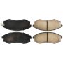 CENTRIC PARTS 105.07002 Posi Quiet Ceramic Brake Pads with Shims and Hardware