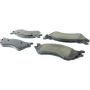 CENTRIC PARTS 105.07020 Posi Quiet Ceramic Brake Pads with Shims and Hardware