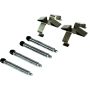 CENTRIC PARTS 105.07090 Posi Quiet Ceramic Brake Pads with Shims and Hardware