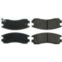 CENTRIC PARTS 105.07140 Posi Quiet Ceramic Brake Pads with Shims and Hardware