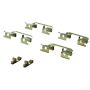 CENTRIC PARTS 105.07210 Posi Quiet Ceramic Brake Pads with Shims and Hardware