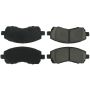 CENTRIC PARTS 105.07220 Posi Quiet Ceramic Brake Pads with Shims and Hardware