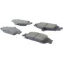 CENTRIC PARTS 105.07270 Posi Quiet Ceramic Brake Pads with Shims and Hardware
