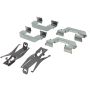 CENTRIC PARTS 105.07270 Posi Quiet Ceramic Brake Pads with Shims and Hardware