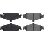CENTRIC PARTS 105.07270 Posi Quiet Ceramic Brake Pads with Shims and Hardware