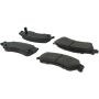 CENTRIC PARTS 105.07290 Posi Quiet Ceramic Brake Pads with Shims and Hardware