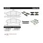 CENTRIC PARTS 105.07310 Posi Quiet Ceramic Brake Pads with Shims and Hardware