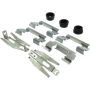 CENTRIC PARTS 105.07310 Posi Quiet Ceramic Brake Pads with Shims and Hardware