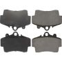 CENTRIC PARTS 105.07370 Posi Quiet Ceramic Brake Pads with Shims and Hardware