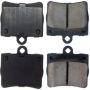CENTRIC PARTS 105.07390 Posi Quiet Ceramic Brake Pads with Shims and Hardware