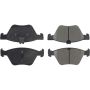 CENTRIC PARTS 105.07400 Posi Quiet Ceramic Brake Pads with Shims and Hardware
