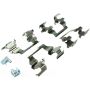 CENTRIC PARTS 105.07410 Posi Quiet Ceramic Brake Pads with Shims and Hardware