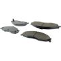CENTRIC PARTS 105.07490 Posi Quiet Ceramic Brake Pads with Shims and Hardware