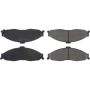 CENTRIC PARTS 105.07490 Posi Quiet Ceramic Brake Pads with Shims and Hardware