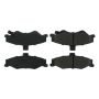 CENTRIC PARTS 105.07500 Posi Quiet Ceramic Brake Pads with Shims and Hardware