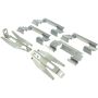 CENTRIC PARTS 105.07500 Posi Quiet Ceramic Brake Pads with Shims and Hardware