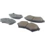 CENTRIC PARTS 105.07530 Posi Quiet Ceramic Brake Pads with Shims and Hardware