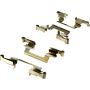 CENTRIC PARTS 105.07570 Posi Quiet Ceramic Brake Pads with Shims and Hardware