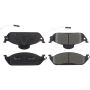 CENTRIC PARTS 105.07600 Posi Quiet Ceramic Brake Pads with Shims and Hardware