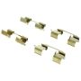 CENTRIC PARTS 105.07640 Posi Quiet Ceramic Brake Pads with Shims and Hardware