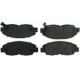 CENTRIC PARTS 105.07640 Posi Quiet Ceramic Brake Pads with Shims and Hardware